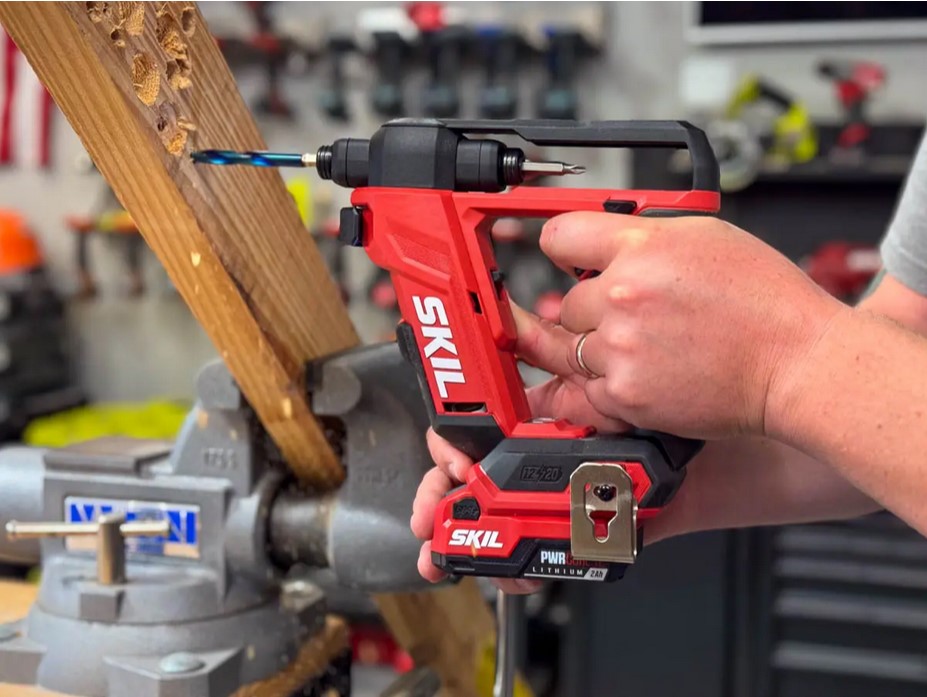 A Powerful Yet Portable Drill for Tight Spaces: Skil PWRCore 12 Brushless Flip Drill DL6300D-11 Review